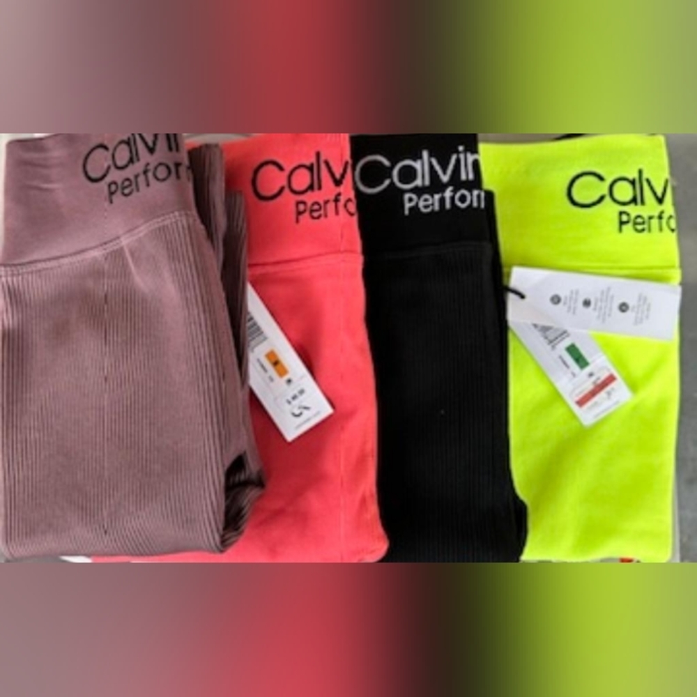 Ribbed Calvin Klein Performance High Waist Shorts
